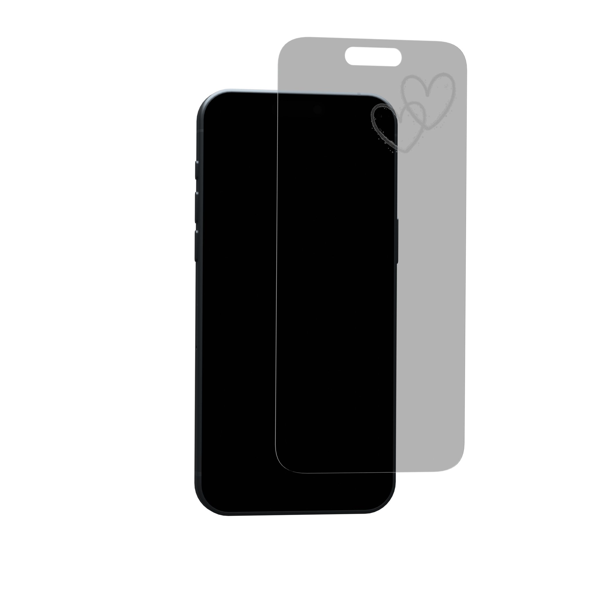 Hearts Clear Screen Protector