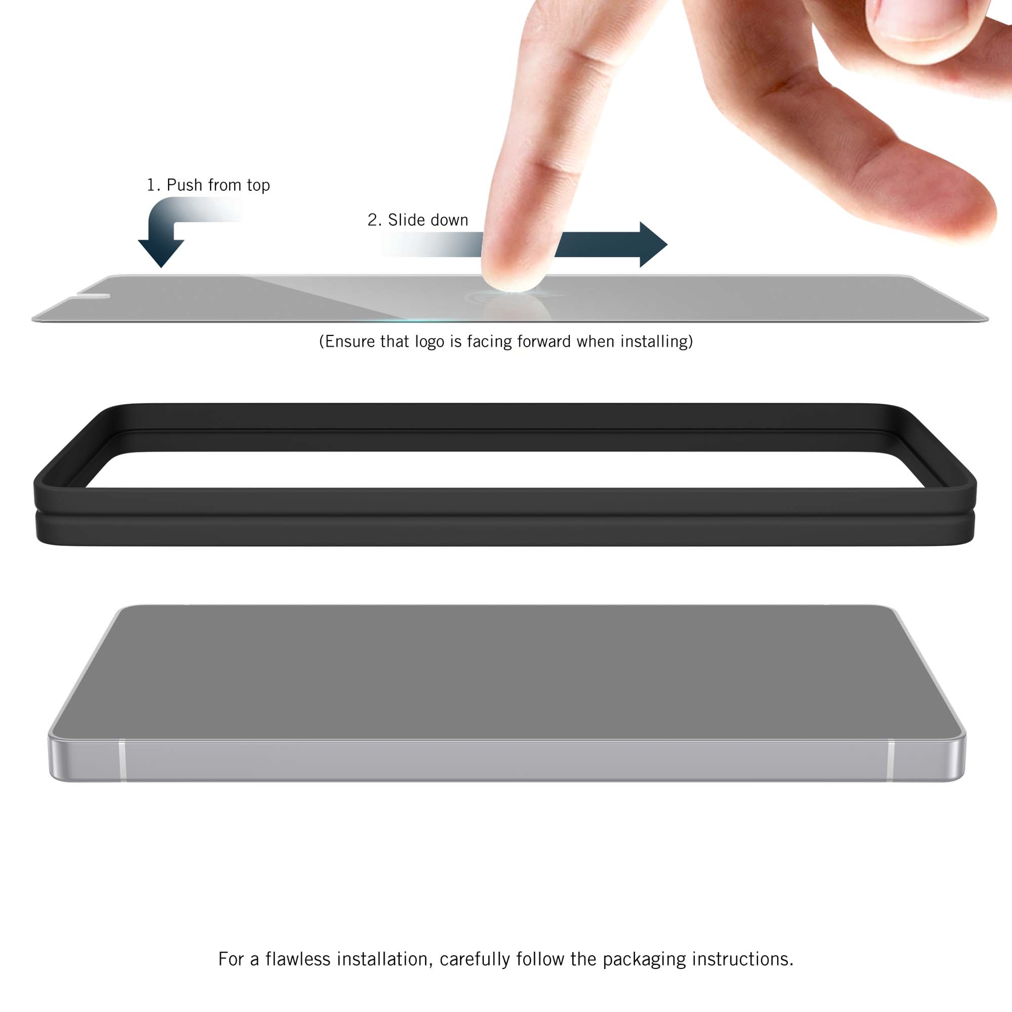 Baltimore Ravens Samsung Clear Screen Protector