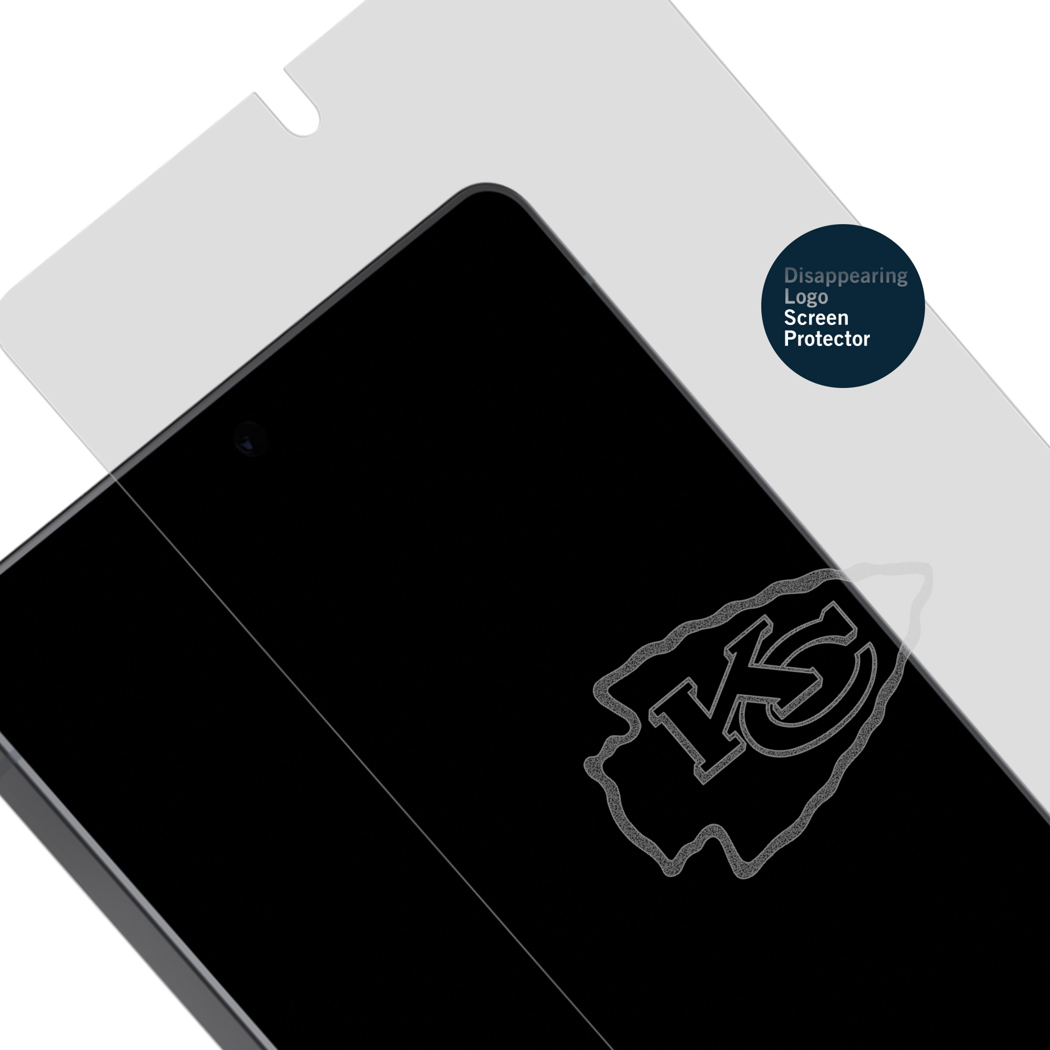 Kansas City Chiefs Samsung Clear Screen Protector