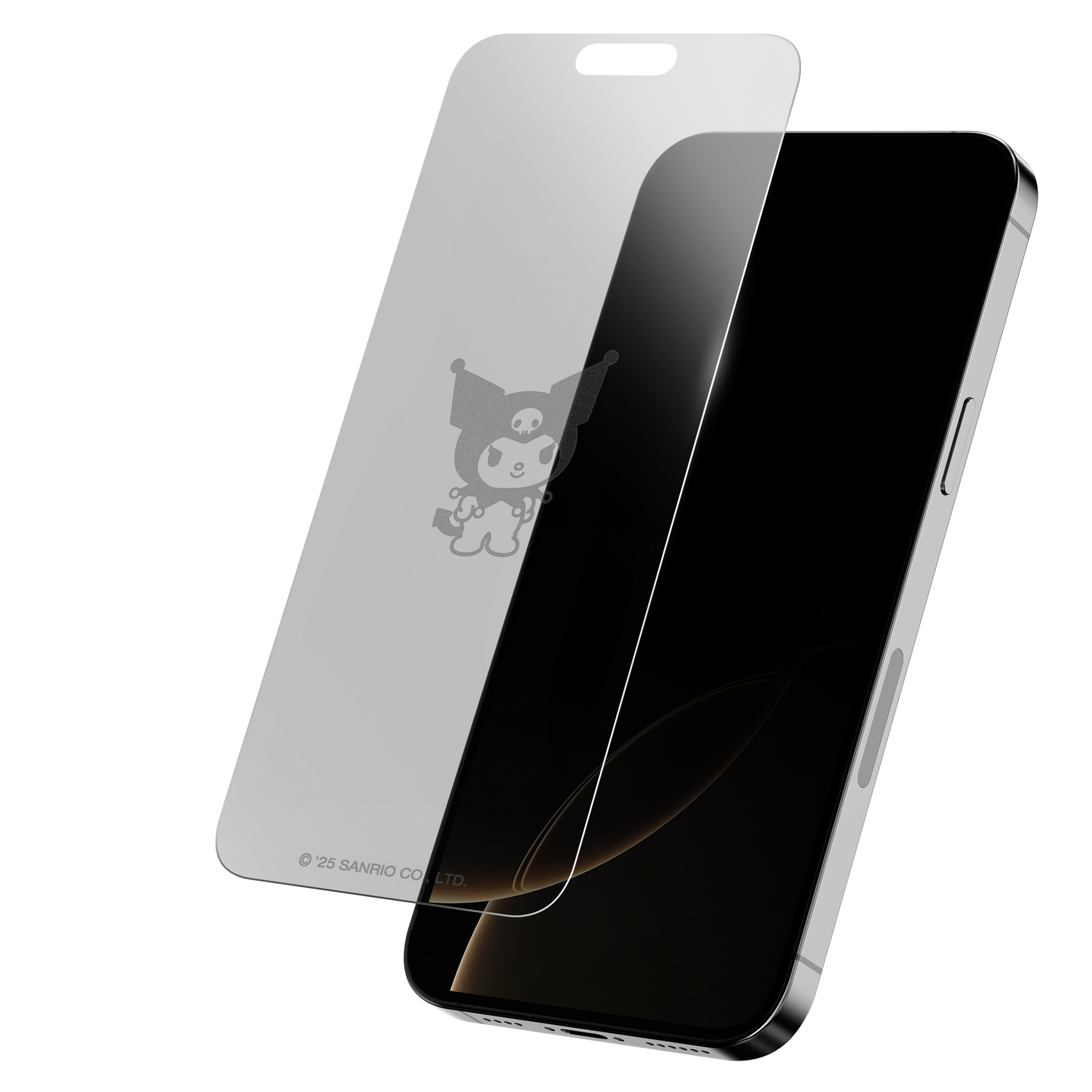 Kuromi Standing iPhone Clear Screen Protector