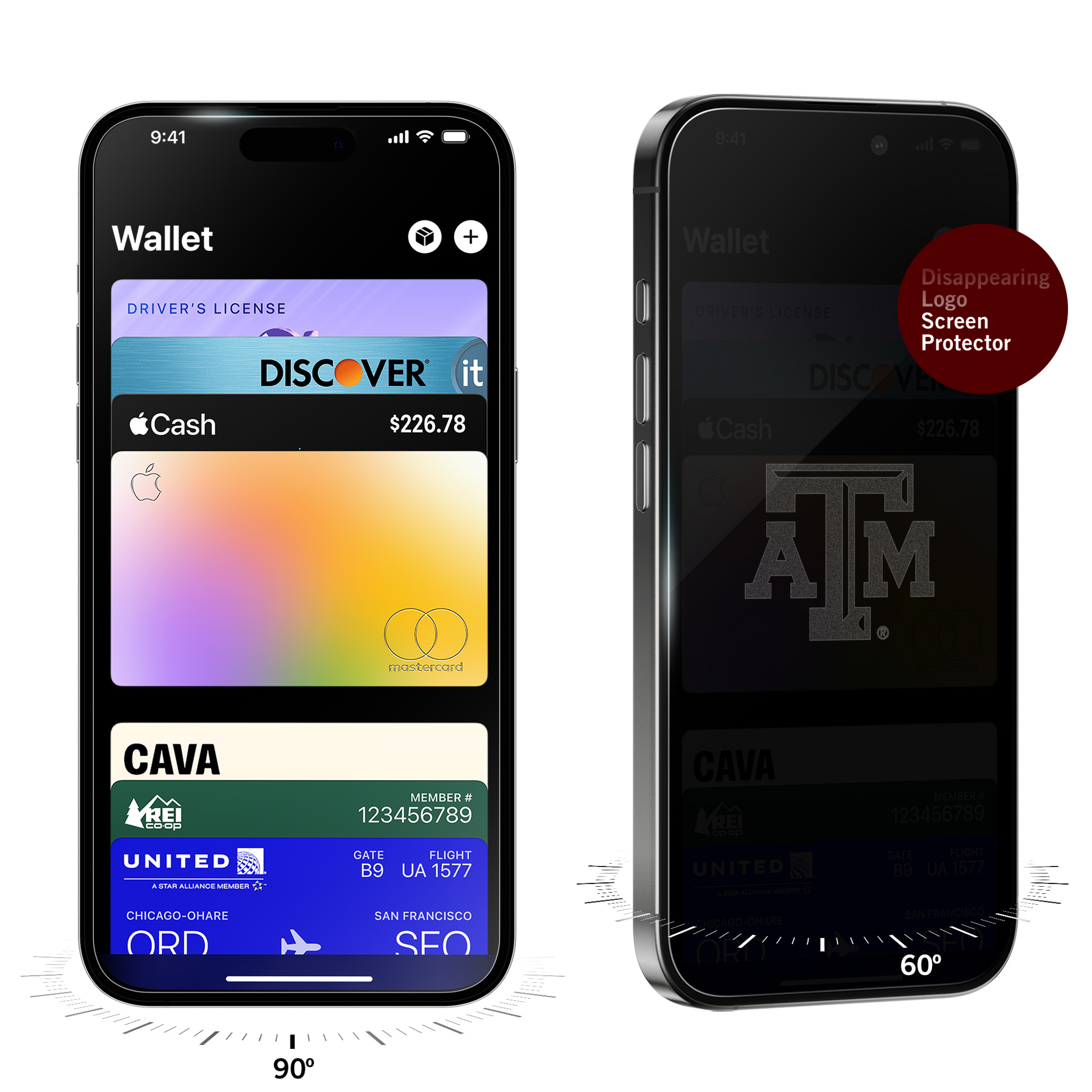 Texas A&M Aggies Privacy Screen Protector