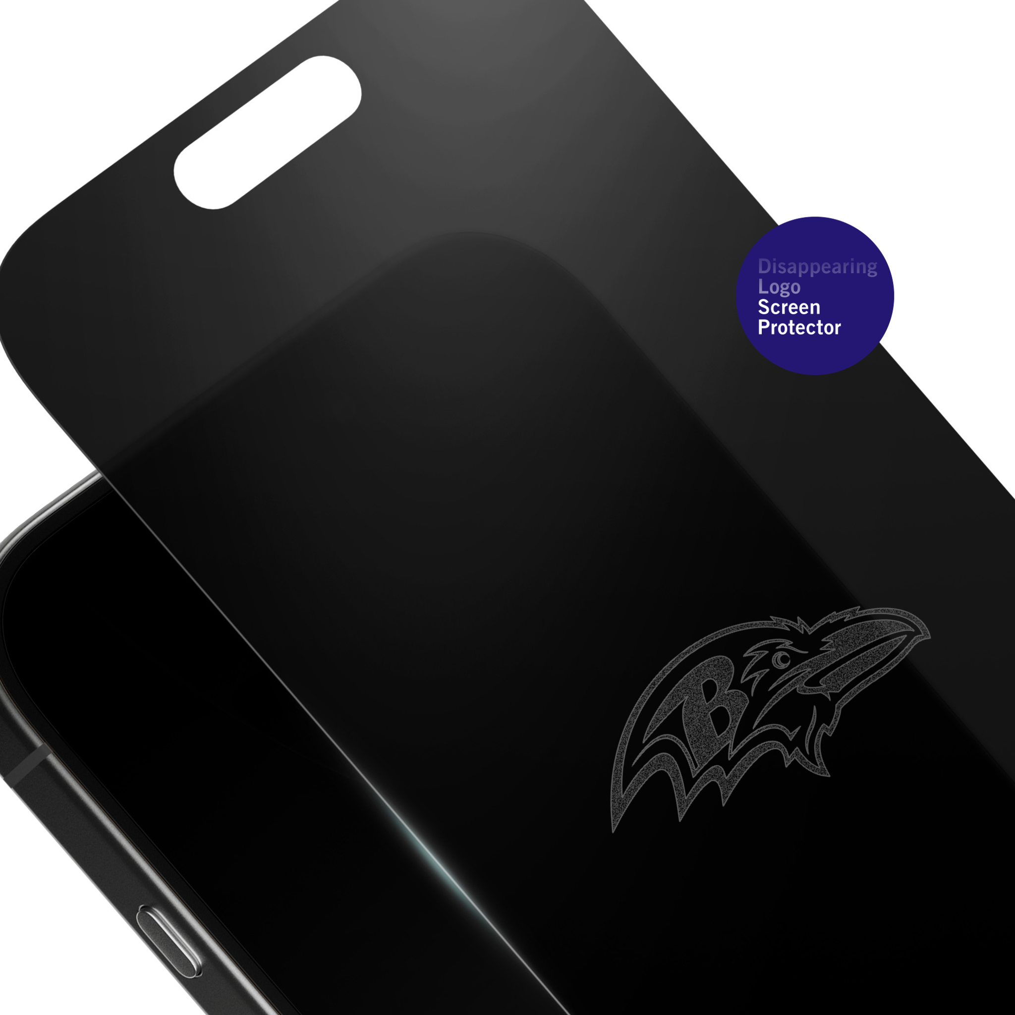 Baltimore Ravens iPhone Privacy Primary Screen Protector