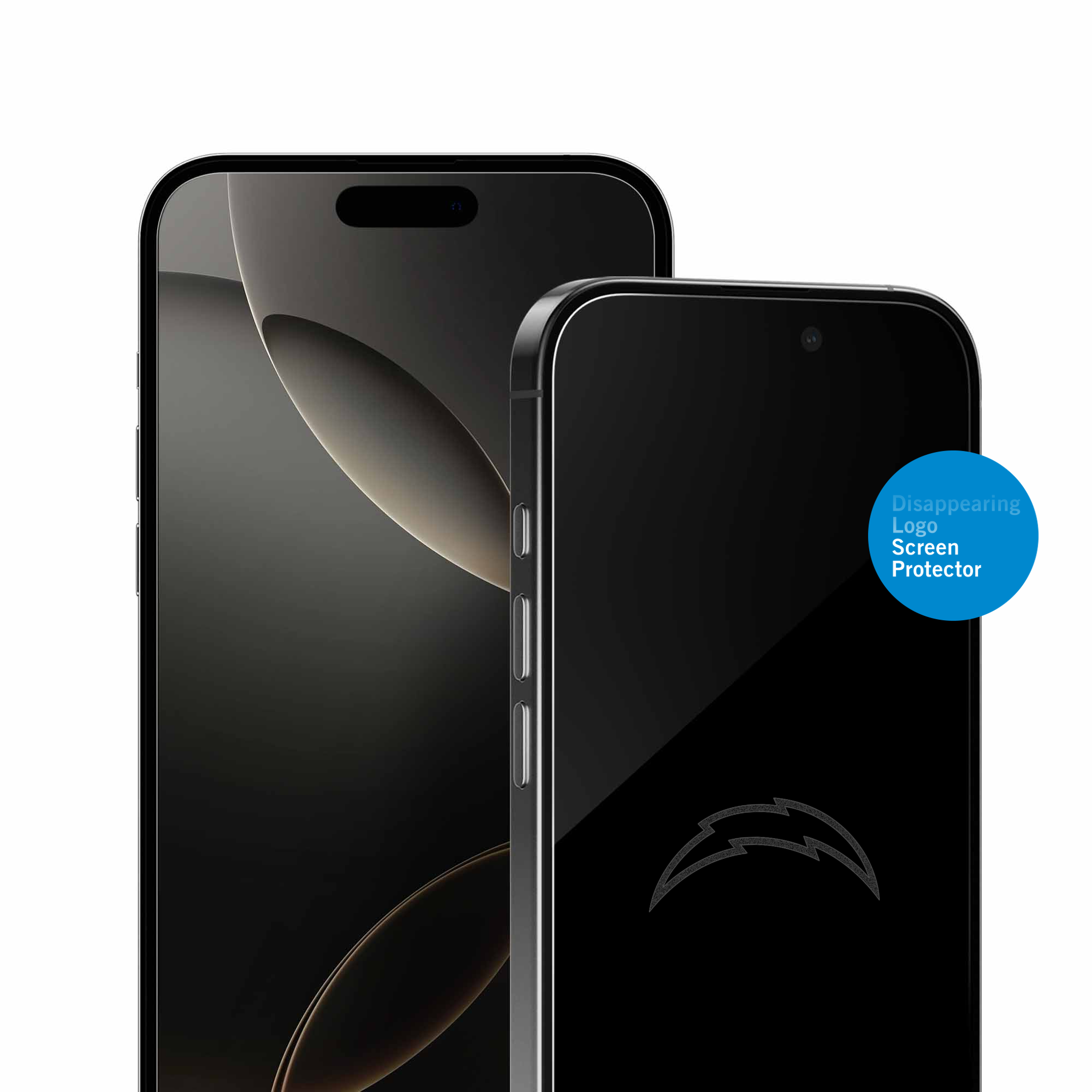Los Angeles Chargers iPhone Clear Screen Protector