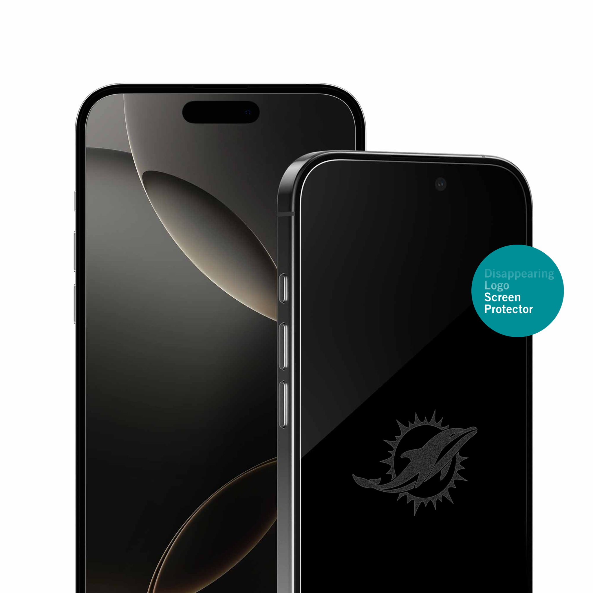 Miami Dolphins iPhone Clear Screen Protector