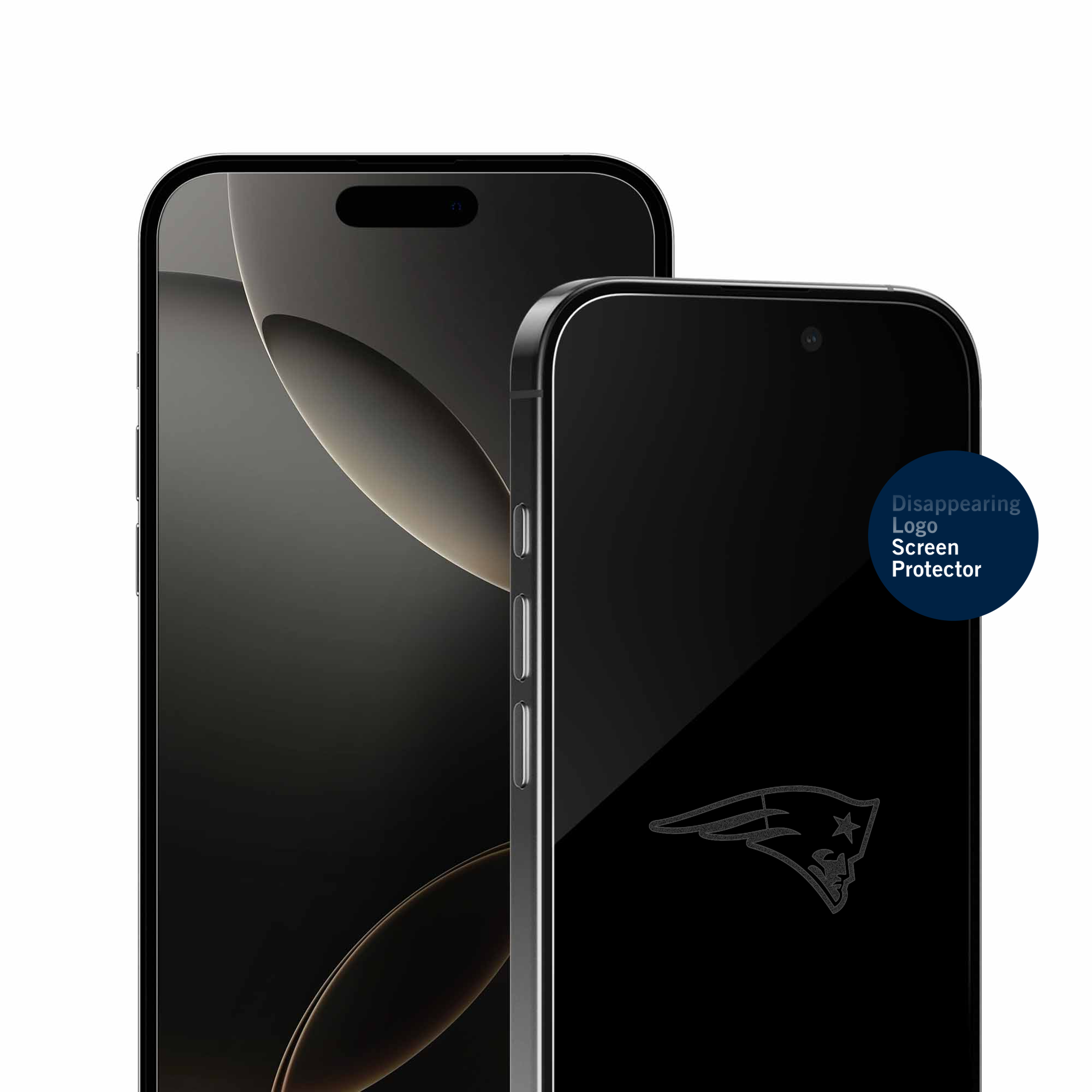 New England Patriots iPhone Clear Screen Protector