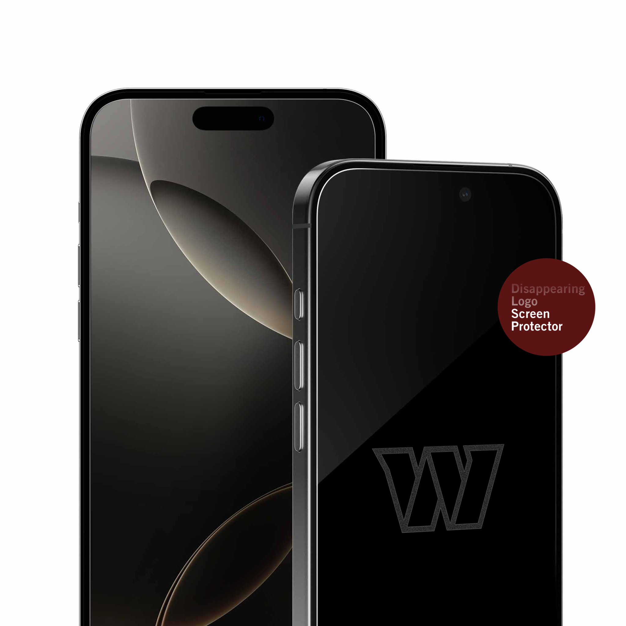 Washington Commanders iPhone Clear Screen Protector