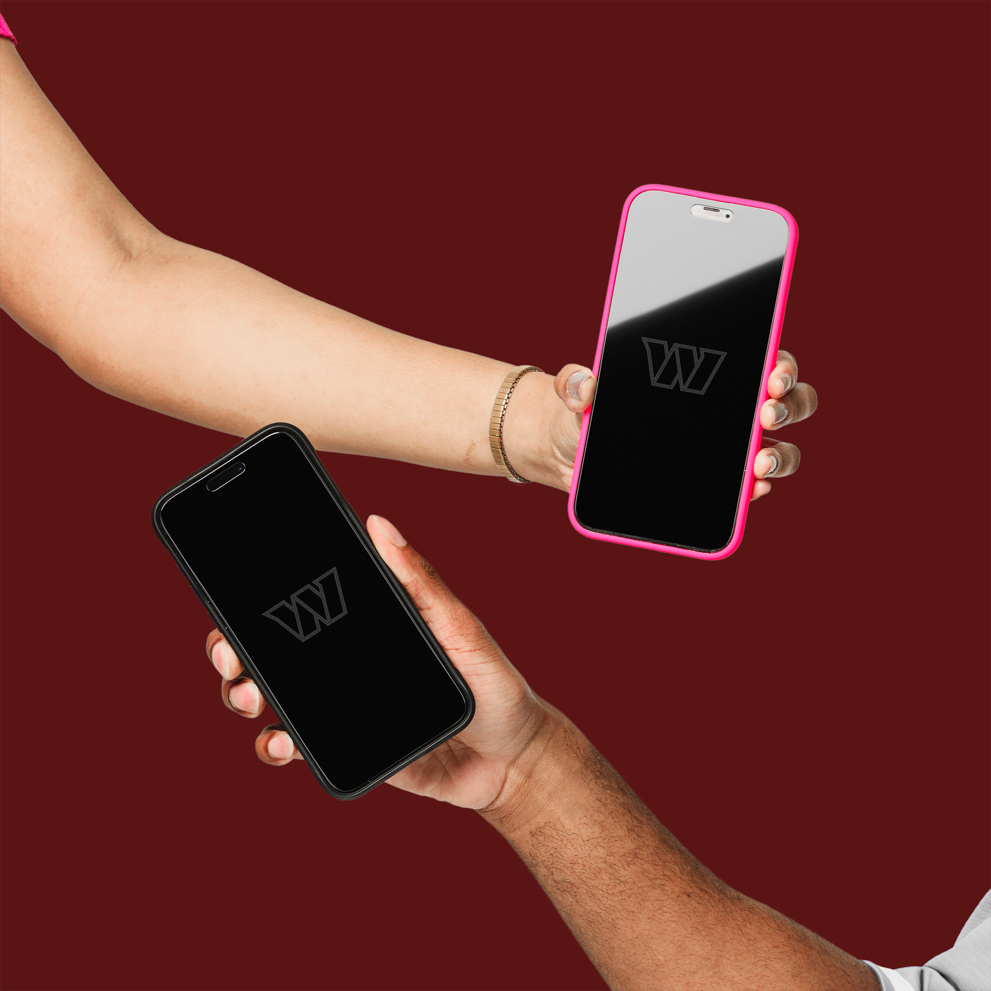 Washington Commanders iPhone Clear Screen Protector