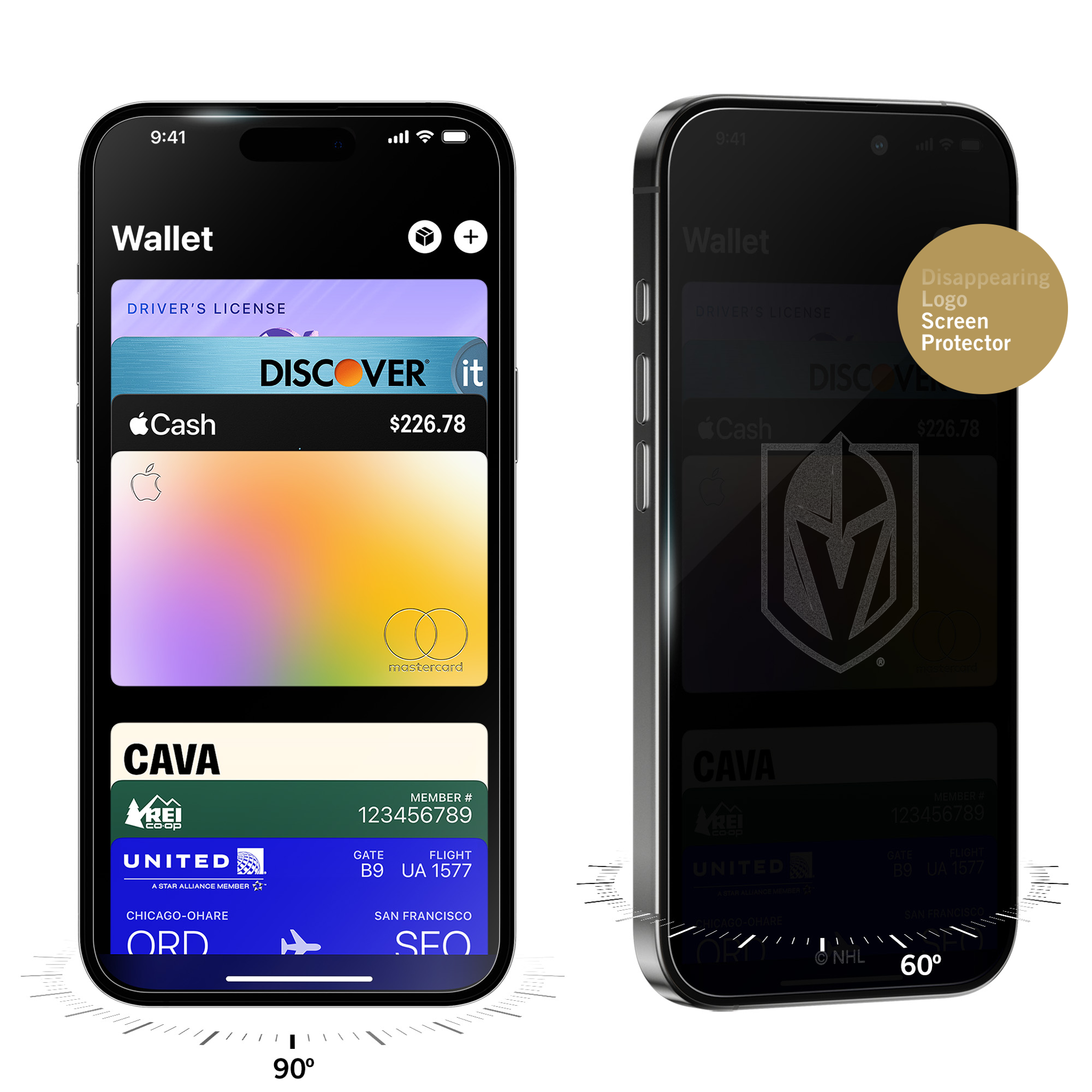 Vegas Golden Knights Privacy Screen Protector