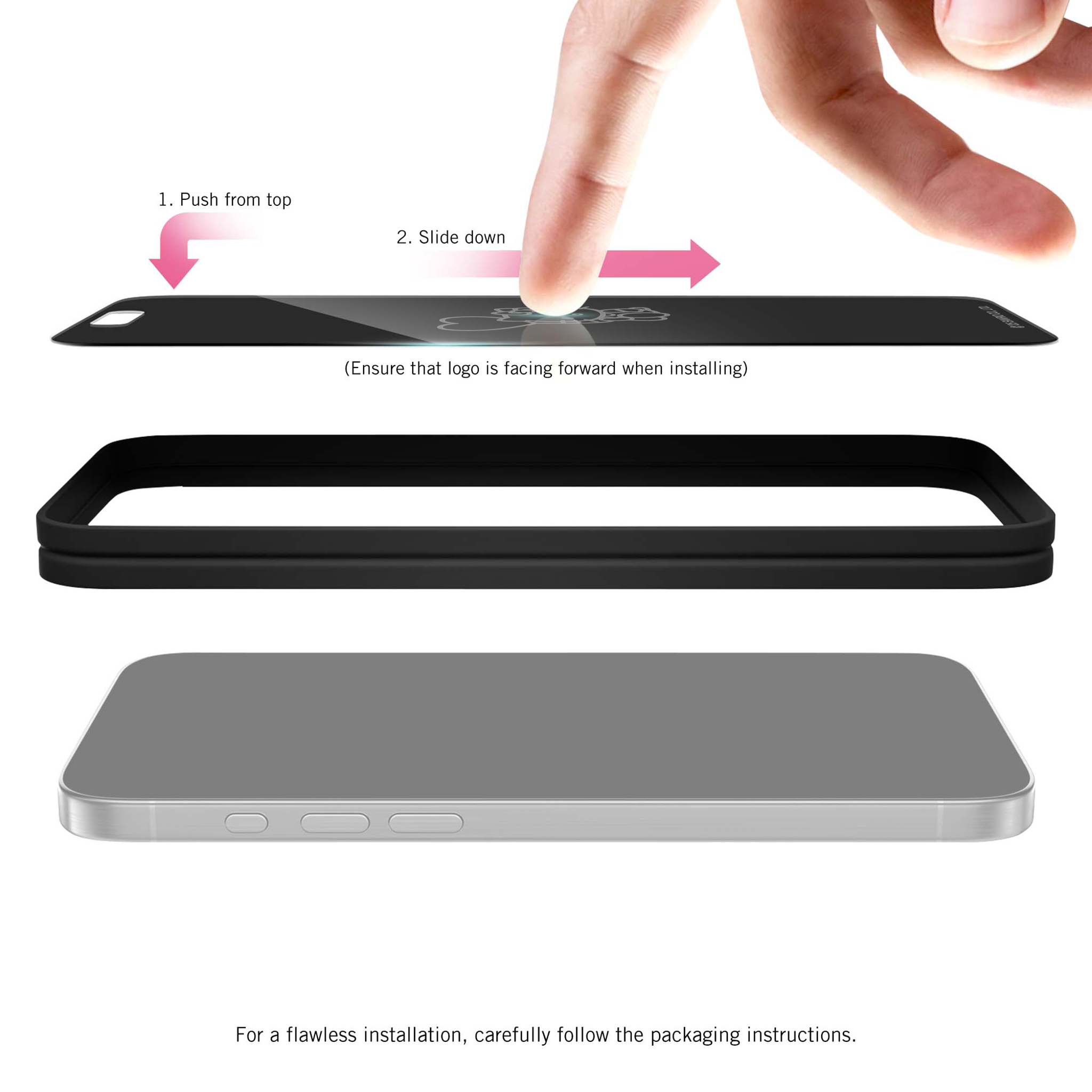 Hello Kitty Balloon iPhone Privacy Screen Protector