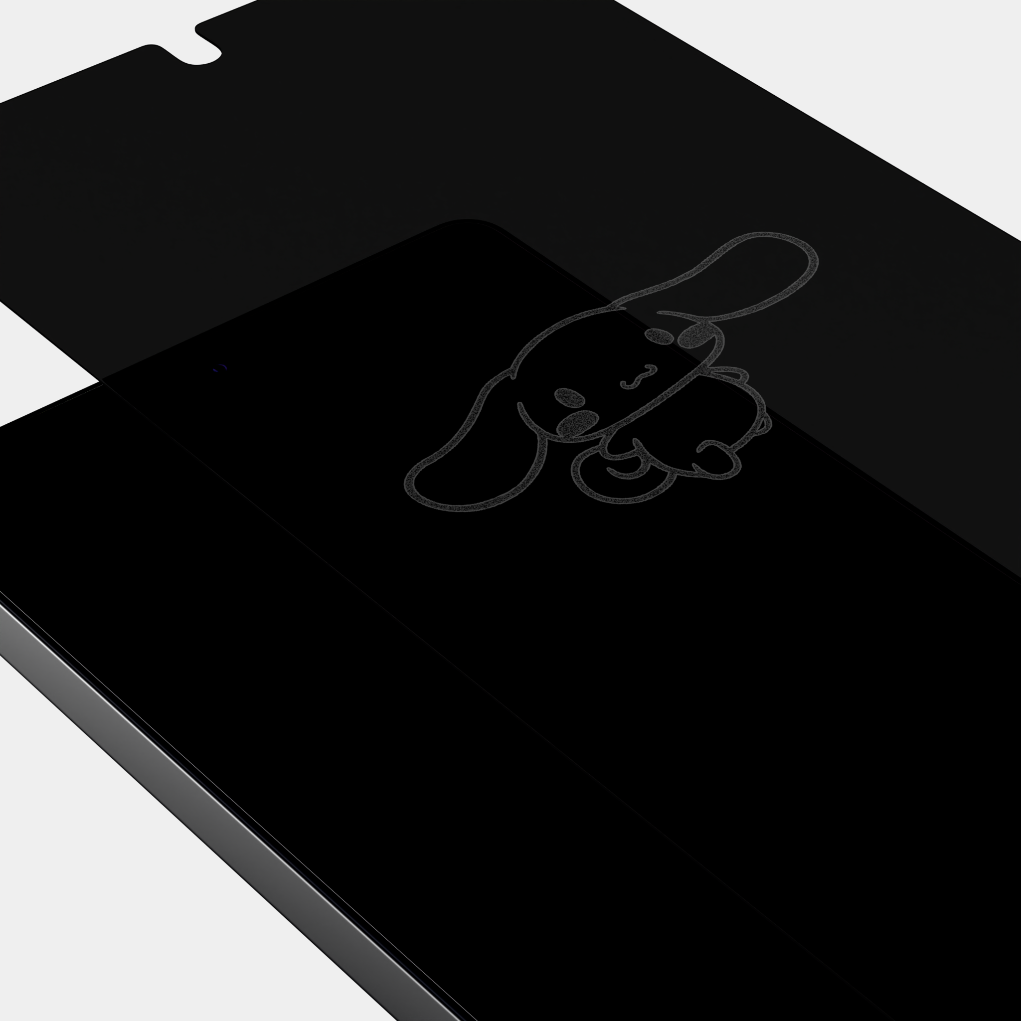 Cinnamoroll Samsung Standing Privacy Screen Protector
