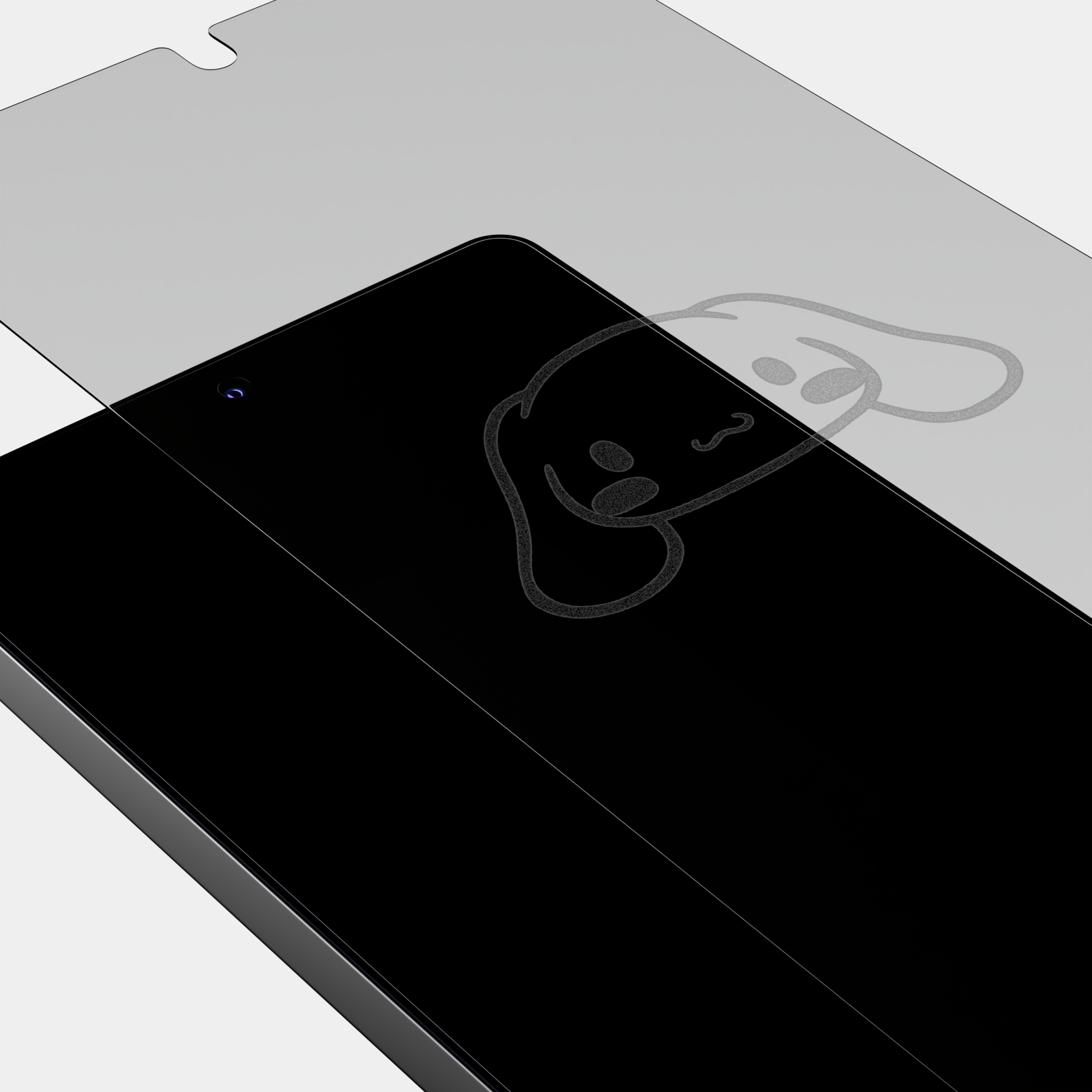 Cinnamoroll Samsung Clear Screen Protector