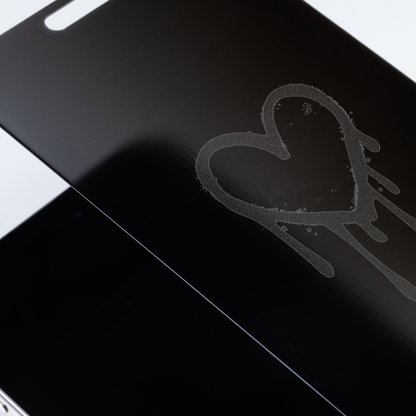 Dripping Heart Privacy Screen Protector