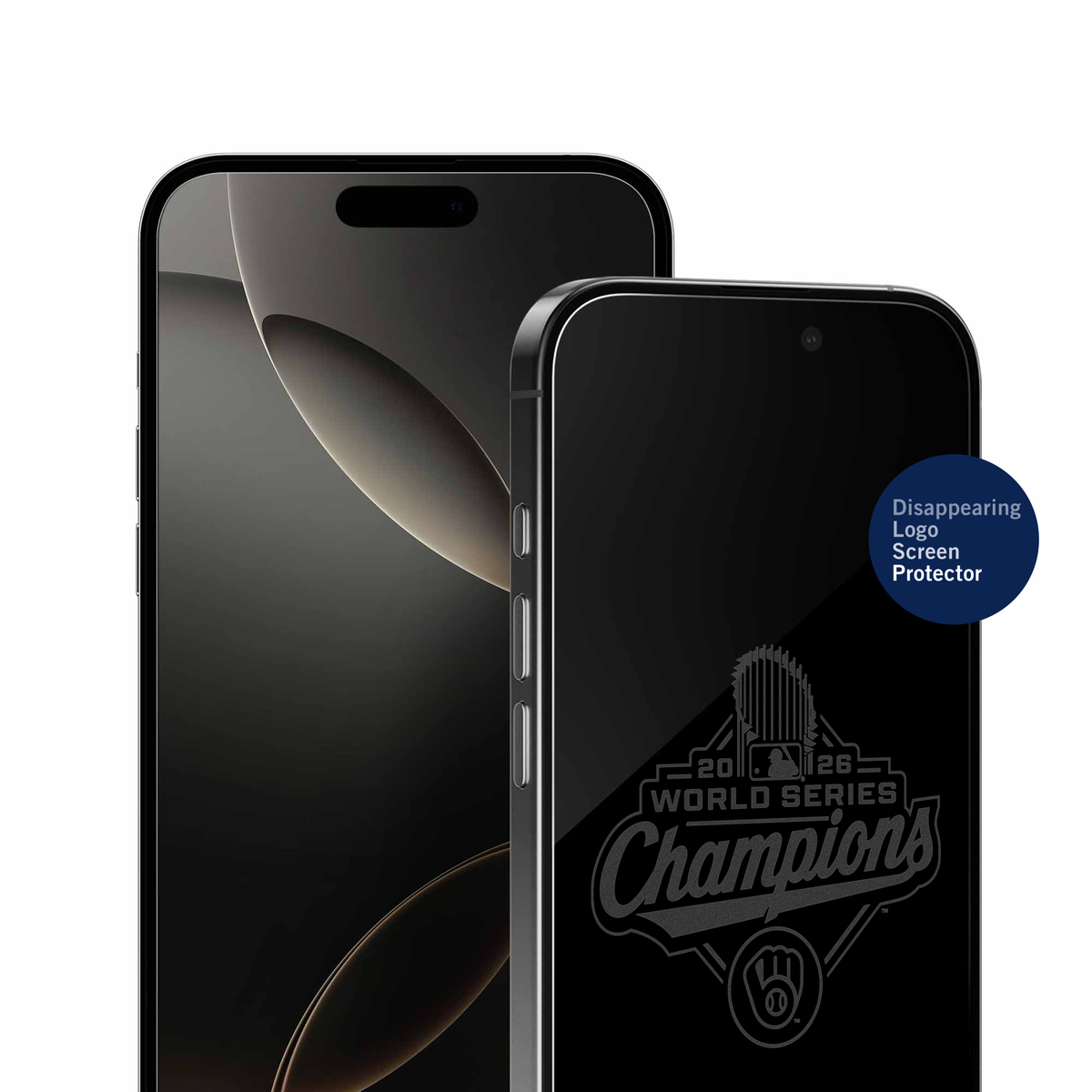 Milwaukee Brewers World Series Championship Clear Screen Protector