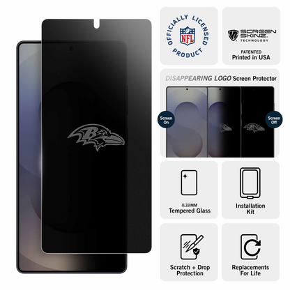 Baltimore Ravens Samsung Privacy Screen Protector