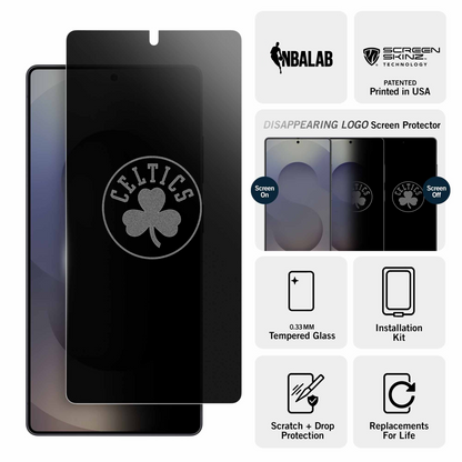 Boston Celtics Samsung Privacy Screen Protector