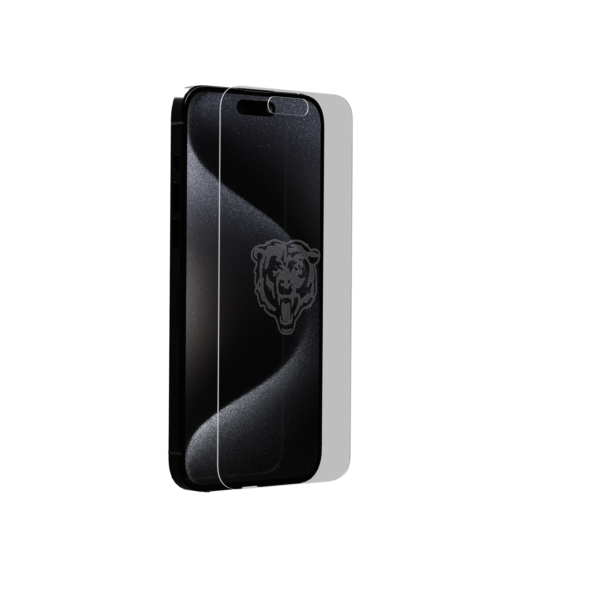 Chicago Bears - Custom Clear Glass