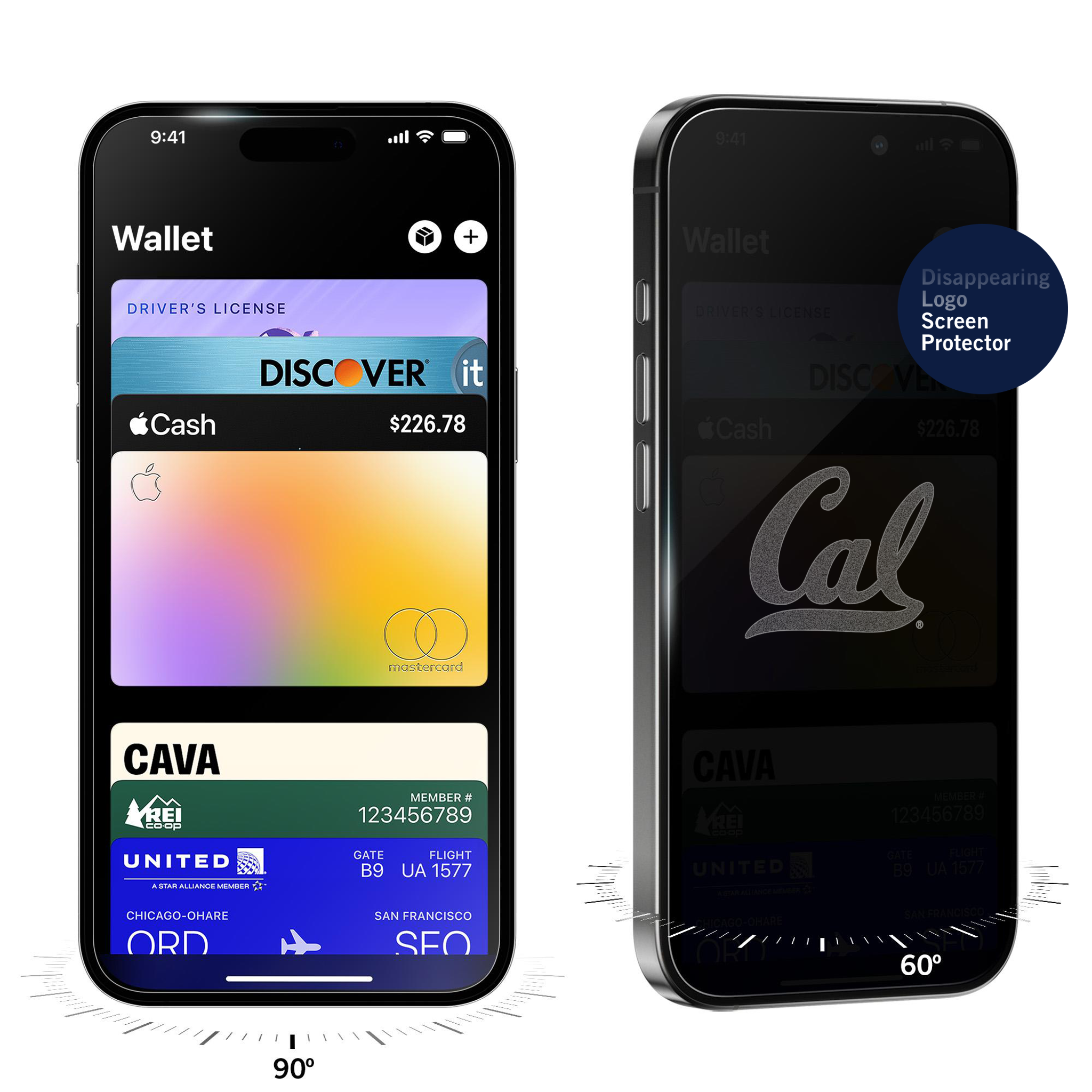 California Golden Bears Privacy Screen Protector
