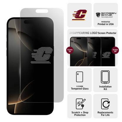 Central Michigan Chippewas Clear Screen Protector