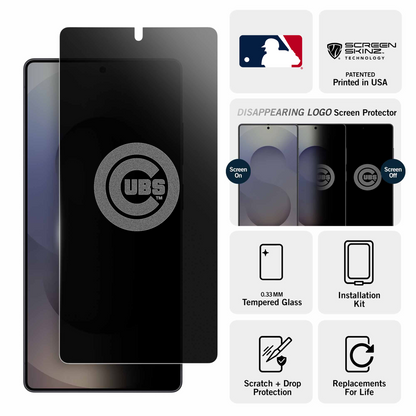 Chicago Cubs Samsung Privacy Screen Protector