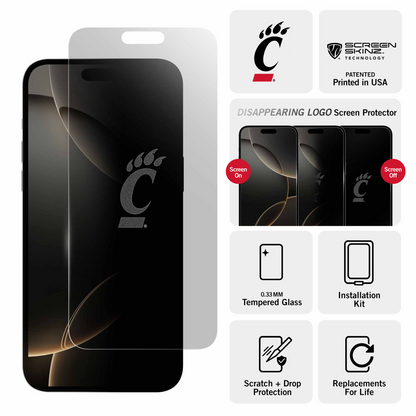 Cincinnati Bearcats Clear Screen Protector