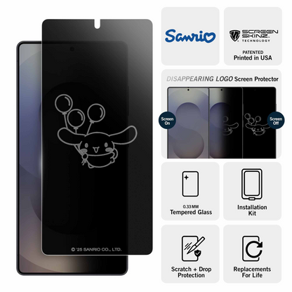 Cinnamoroll Balloon Samsung Privacy Screen Protector