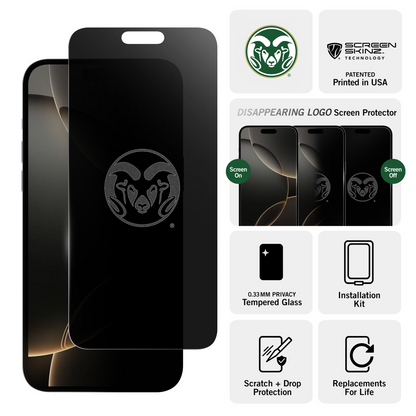 Colorado State Rams Privacy Screen Protector