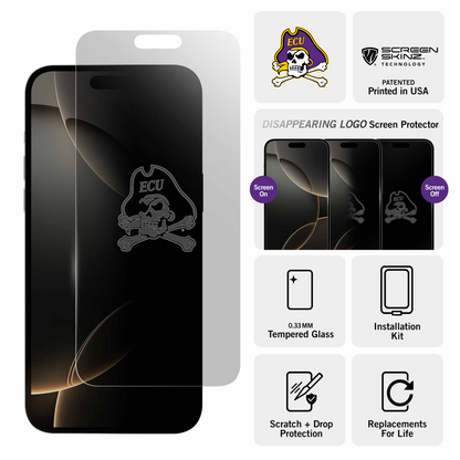 East Carolina Pirates Clear Screen Protector