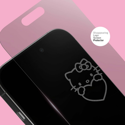 Hello Kitty Hands Heart iPhone Clear Screen Protector