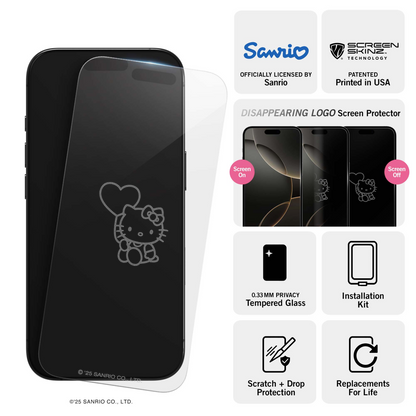 Hello Kitty Balloon iPhone Clear Screen Protector