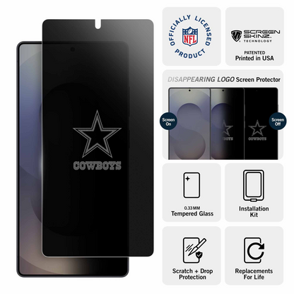 Dallas Cowboys Samsung Privacy Screen Protector