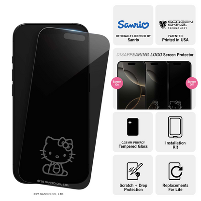Hello Kitty Looking iPhone Privacy Screen Protector
