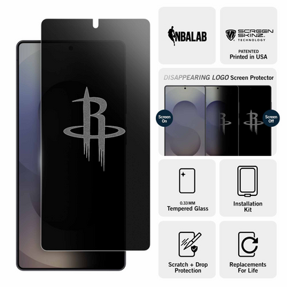 Houston Rockets Samsung Privacy Screen Protector