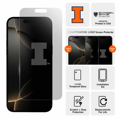 Illinois Fighting Illini Clear Screen Protector