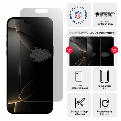 Kansas City Chiefs Clear Screen Protector