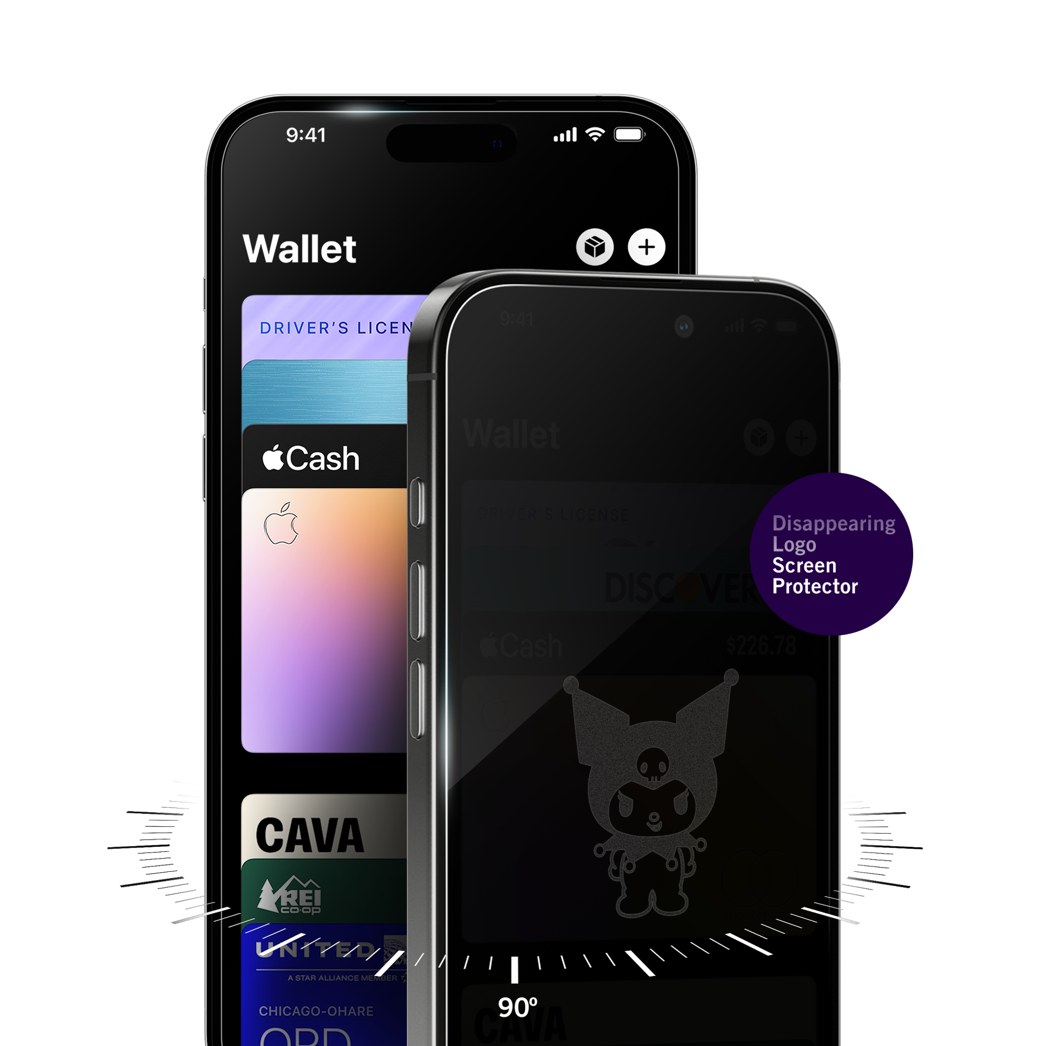 Kuromi iPhone Privacy Screen Protector