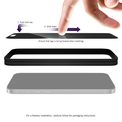 Kuromi Standing iPhone Privacy Screen Protector