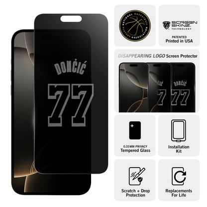 Luka Dončić Privacy Screen Protector