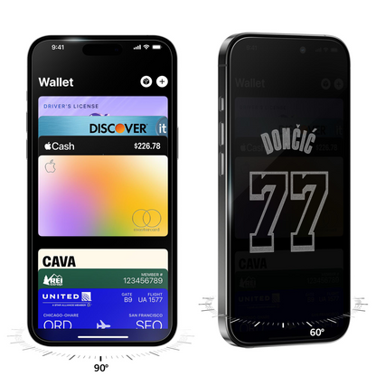 Luka Dončić Privacy Screen Protector