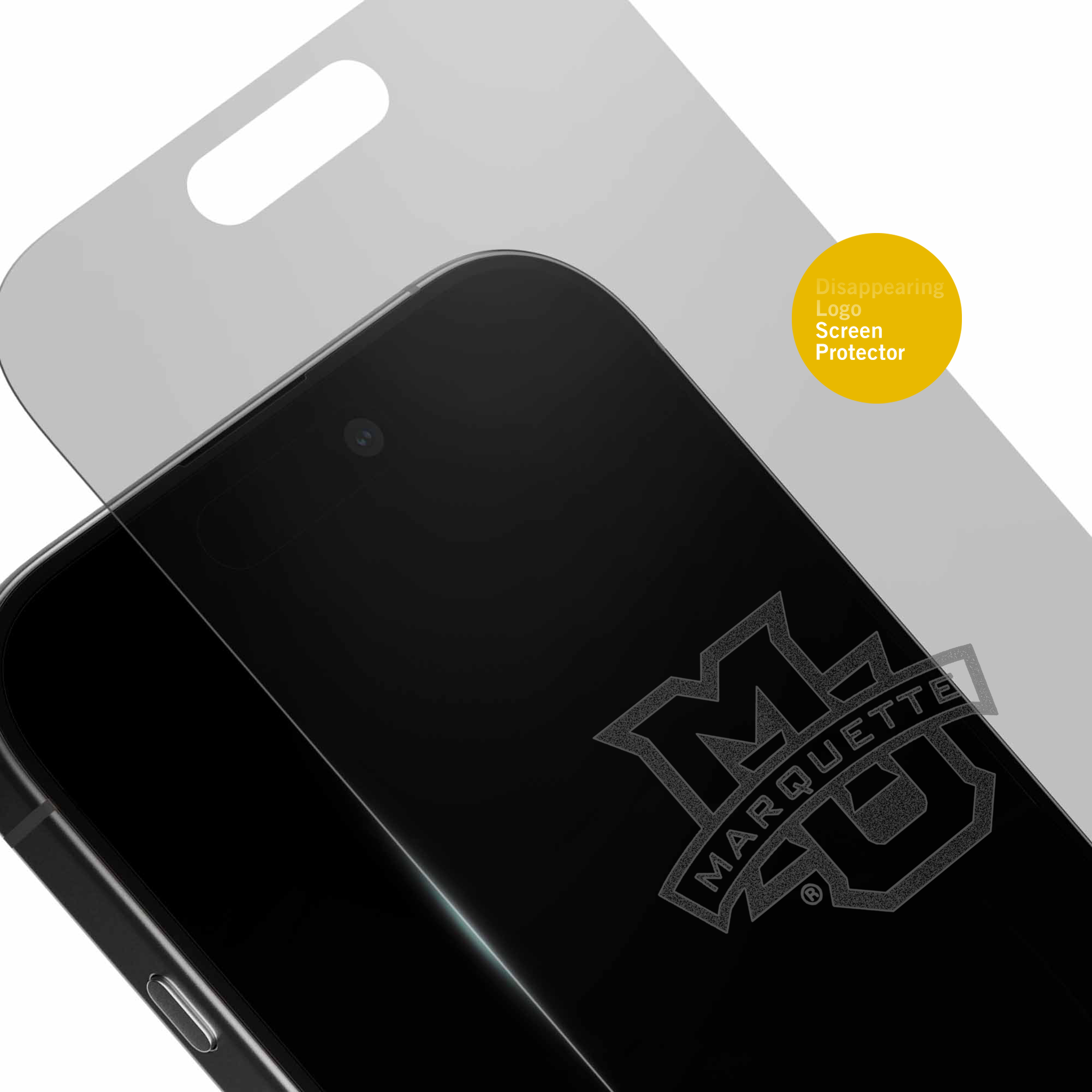 Marquette Golden Eagles Clear Screen Protector