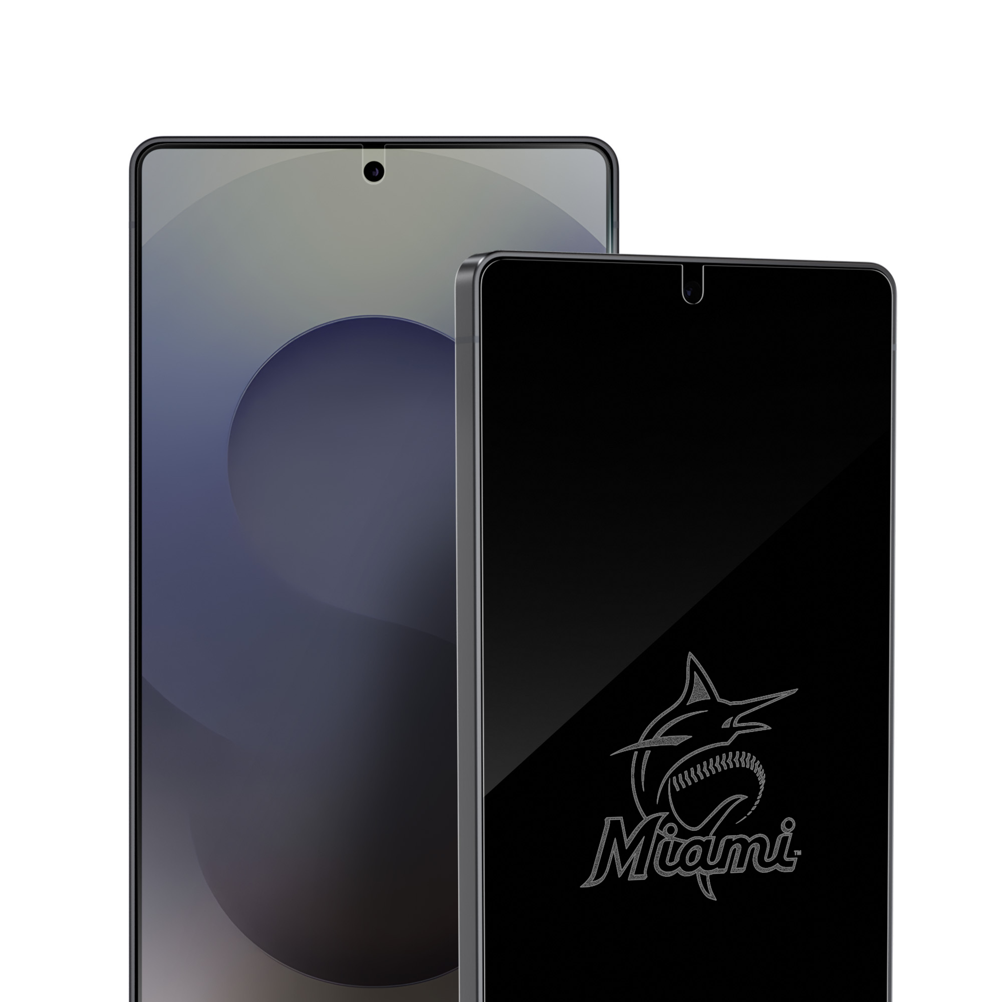 Miami Marlins Samsung Clear Screen Protector