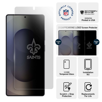 New Orleans Saints Samsung Clear Screen Protector