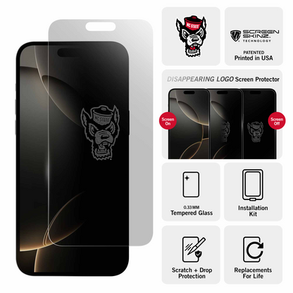NC State Wolfpack Clear Screen Protector