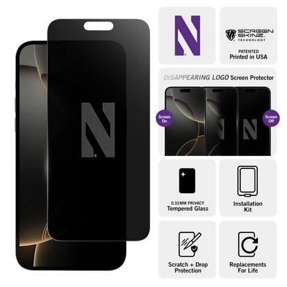 Northwestern Wildcats Privacy Screen Protector
