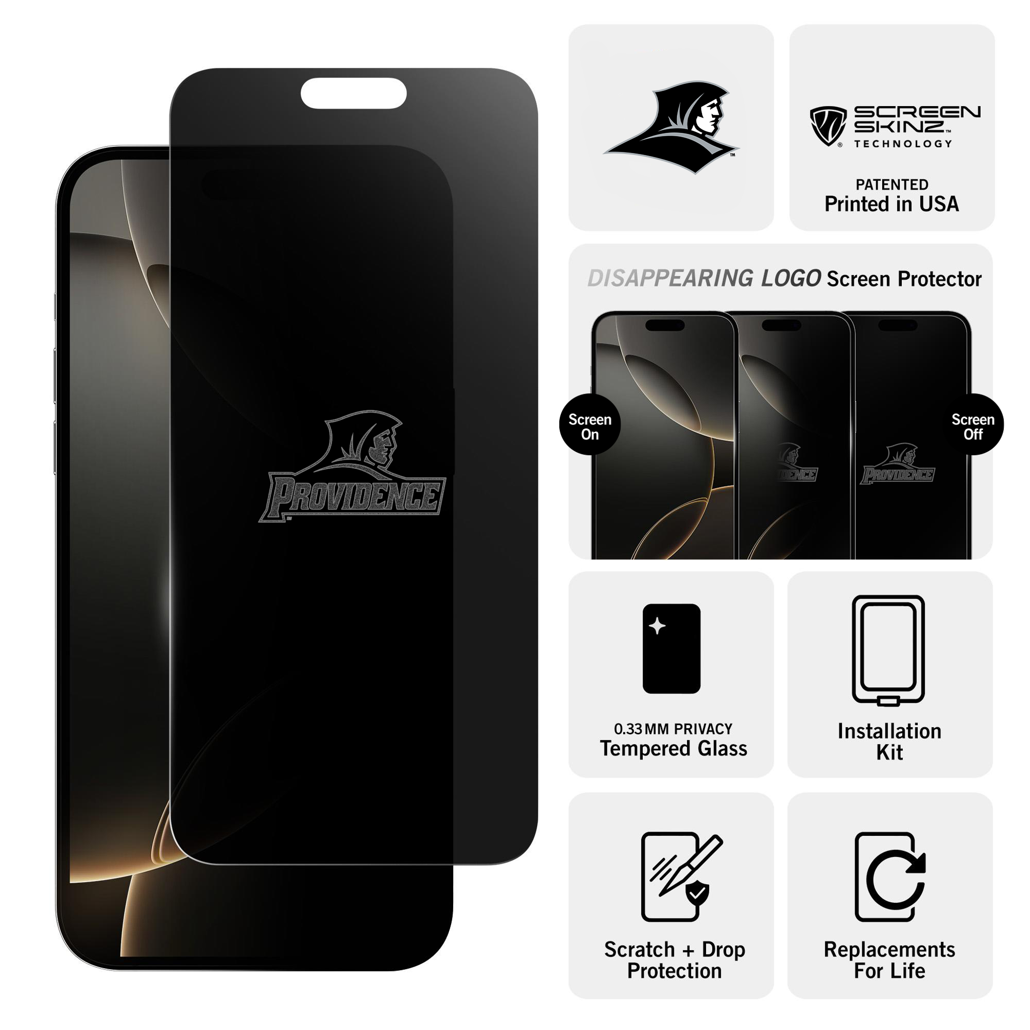 Providence Friars Privacy Screen Protector
