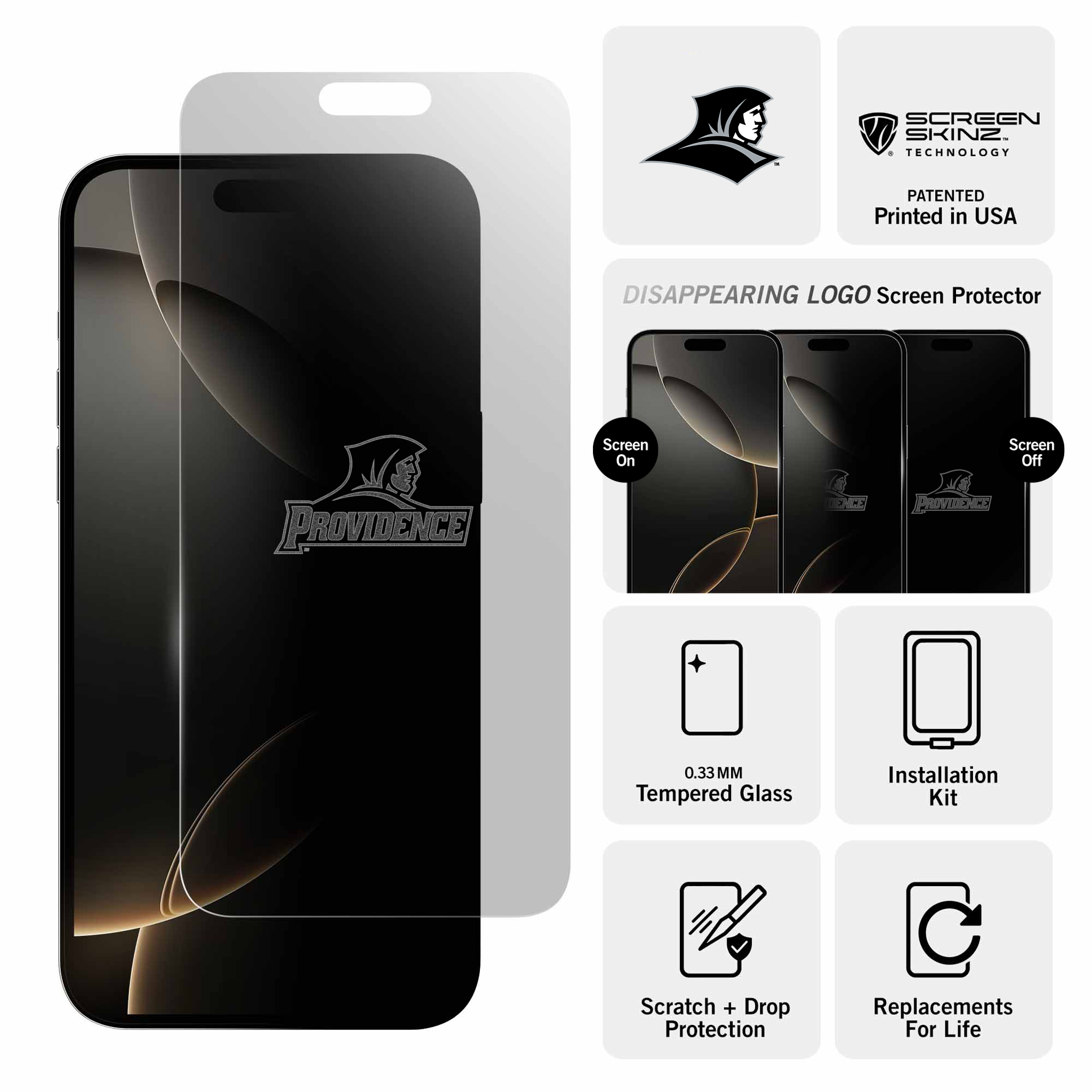 Providence Friars Clear Screen Protector