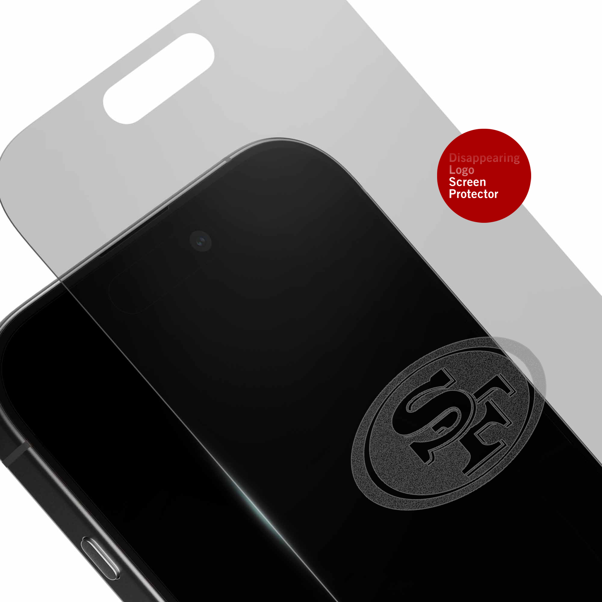 San Francisco 49ers iPhone Clear Screen Protector