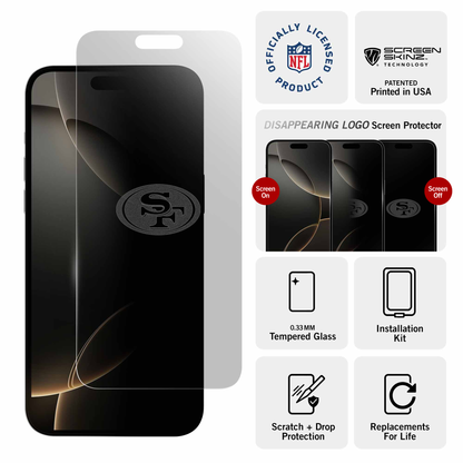 San Francisco 49ers iPhone Clear Screen Protector