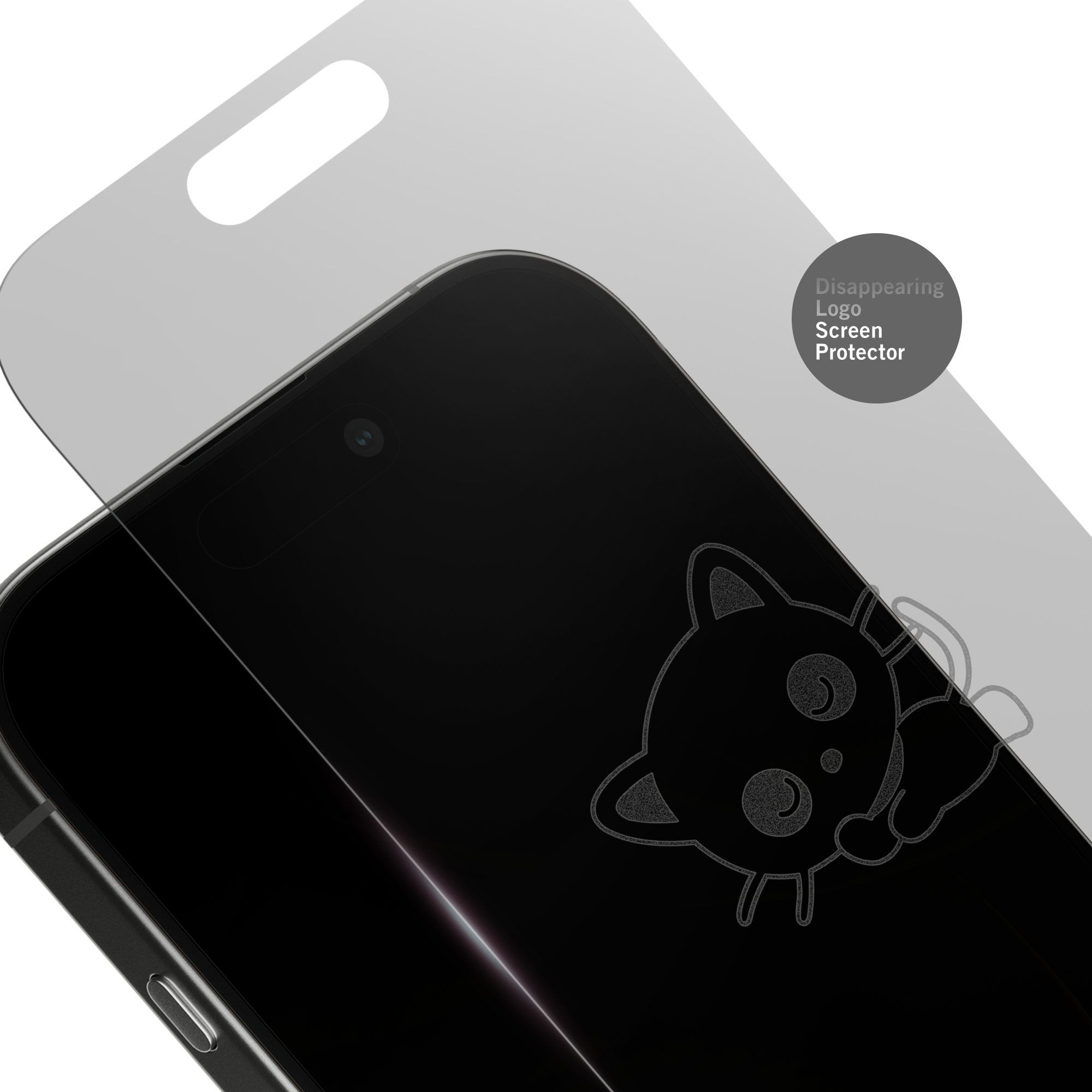 Chococat Sleepy iPhone Clear Screen Protector