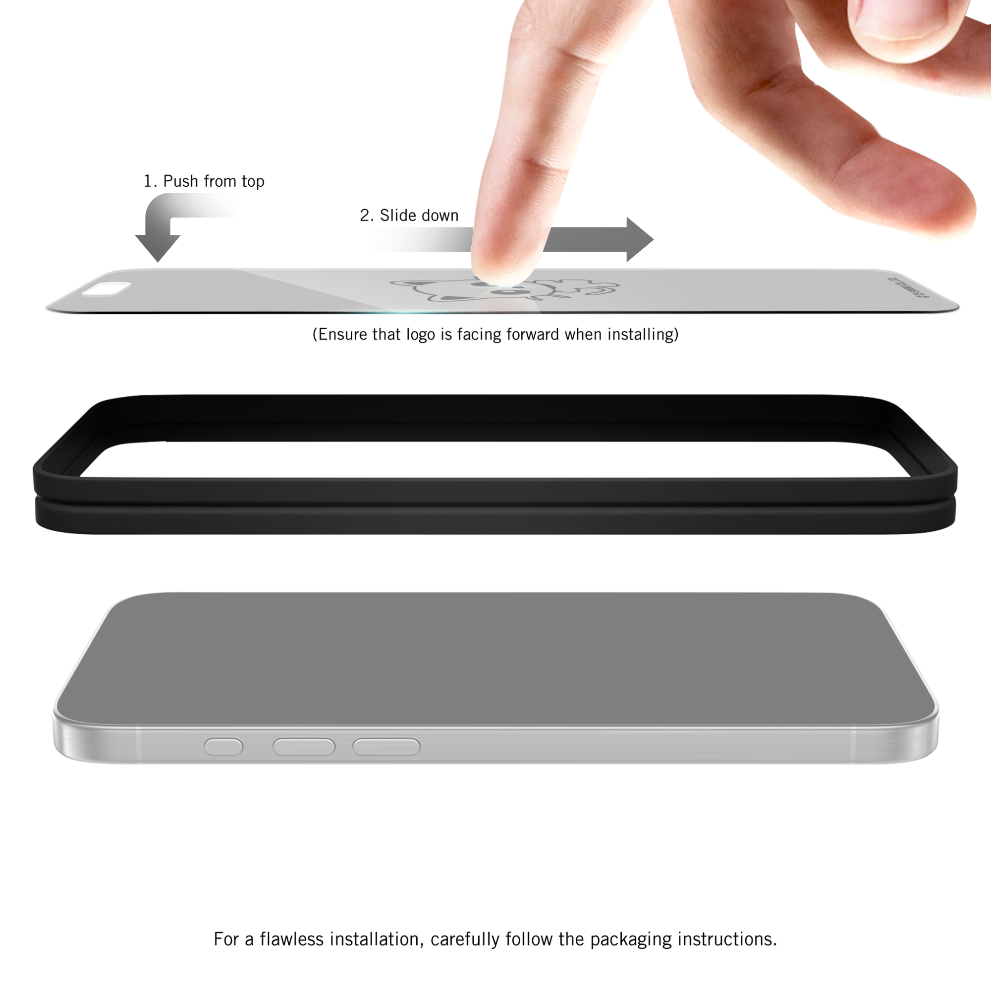 Chococat Dancing iPhone Clear Screen Protector