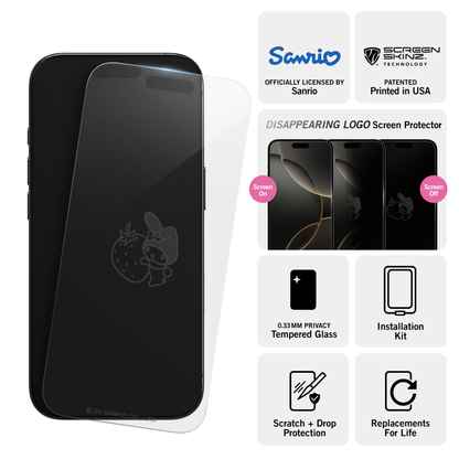 My Melody Berry iPhone Clear Screen Protector